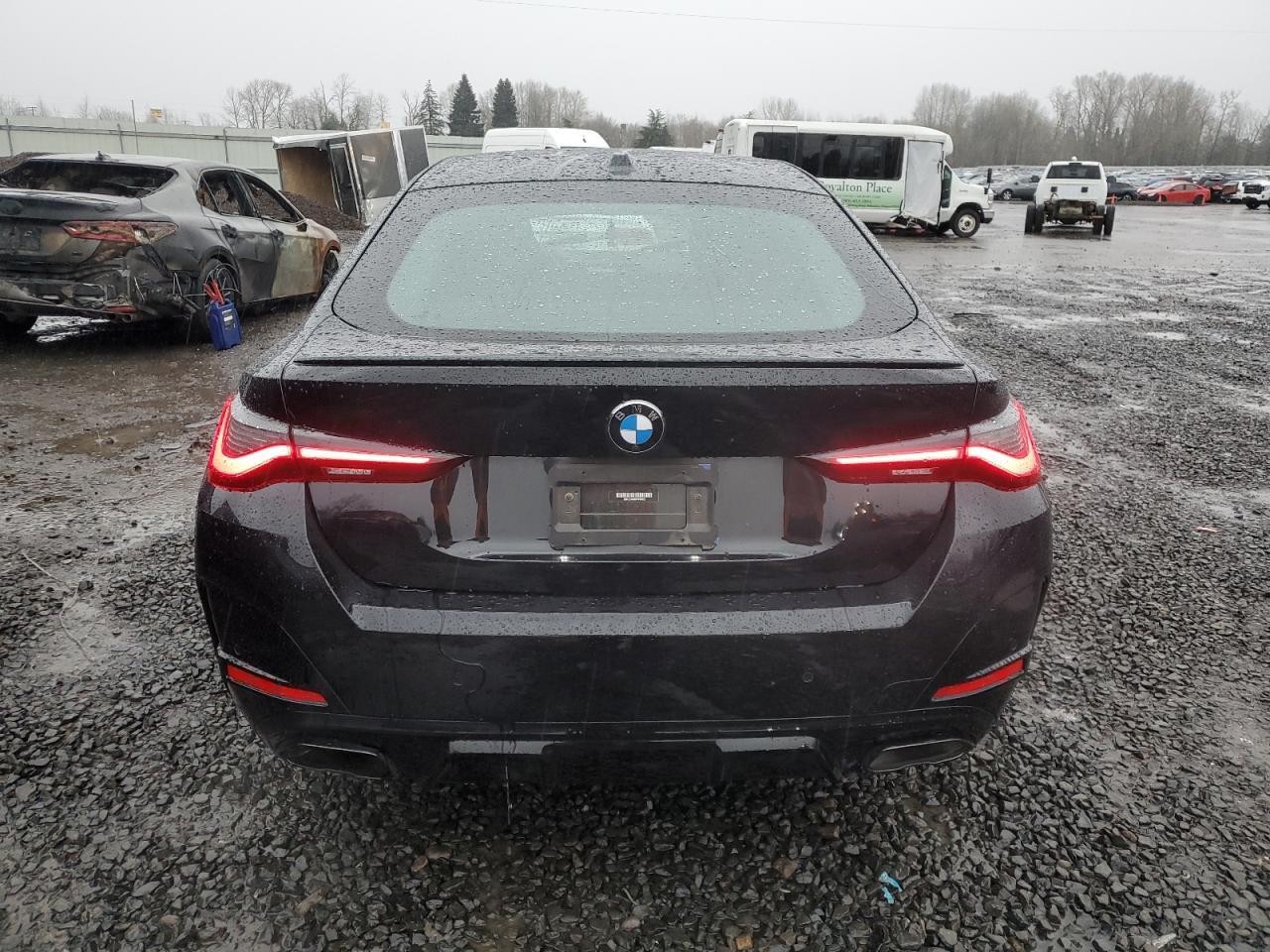 BMW 430i 2022 Black vin: WBA63AV07NFM19643