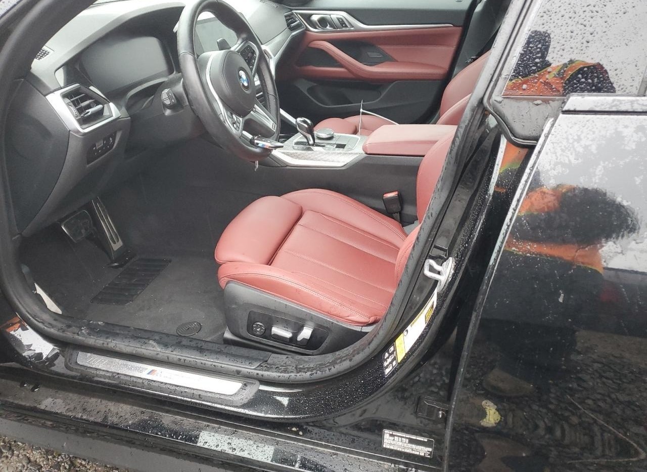 BMW 430i 2022 Black vin: WBA63AV07NFM19643