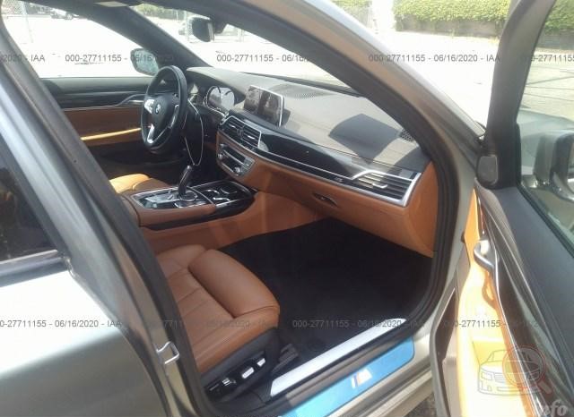 BMW 740I 2019 Dark Silver Matte vin: WBA7E2C57KB218119