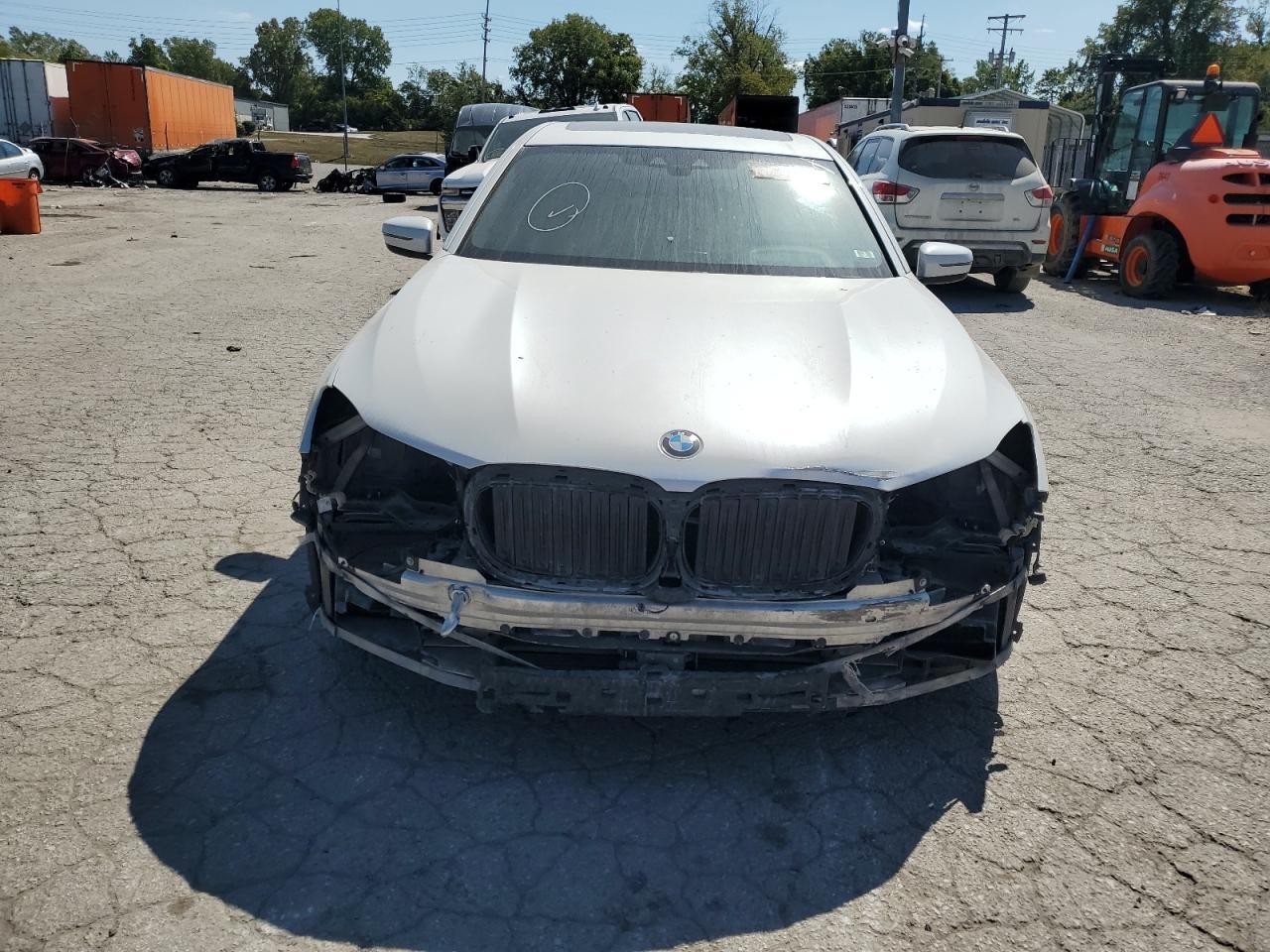 BMW 740I 2017 White vin: WBA7E2C55HG739366