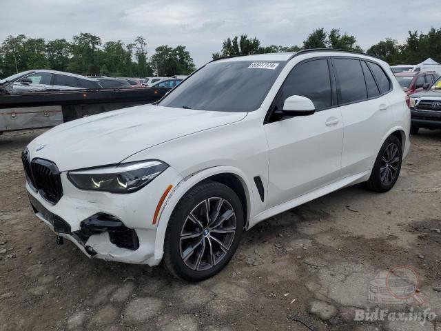 BMW X5 2022 WHITE vin: 5UXCR6C07P9N69627