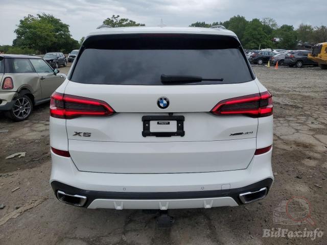BMW X5 2022 WHITE vin: 5UXCR6C07P9N69627