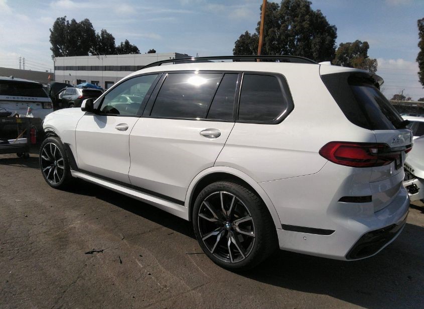 BMW X7 2020 White vin: 5UXCW2C04L9B64517