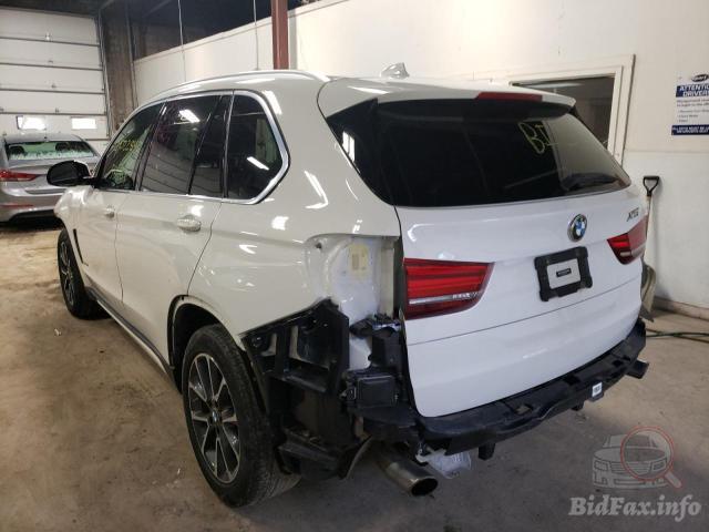 BMW X5 2016 White vin: 5UXKR0C53G0P29916