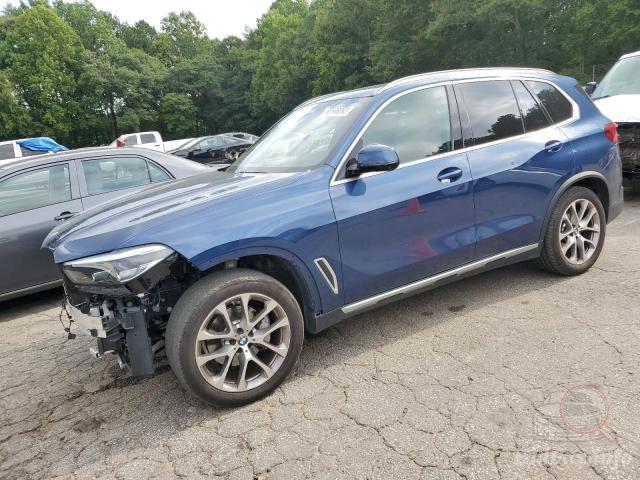 BMW X5 2022 BLU vin: 5UXCR6C00N9N21318