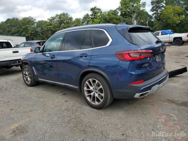 BMW X5 2022 BLU vin: 5UXCR6C00N9N21318
