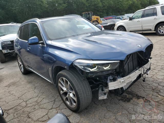 BMW X5 2022 BLU vin: 5UXCR6C00N9N21318