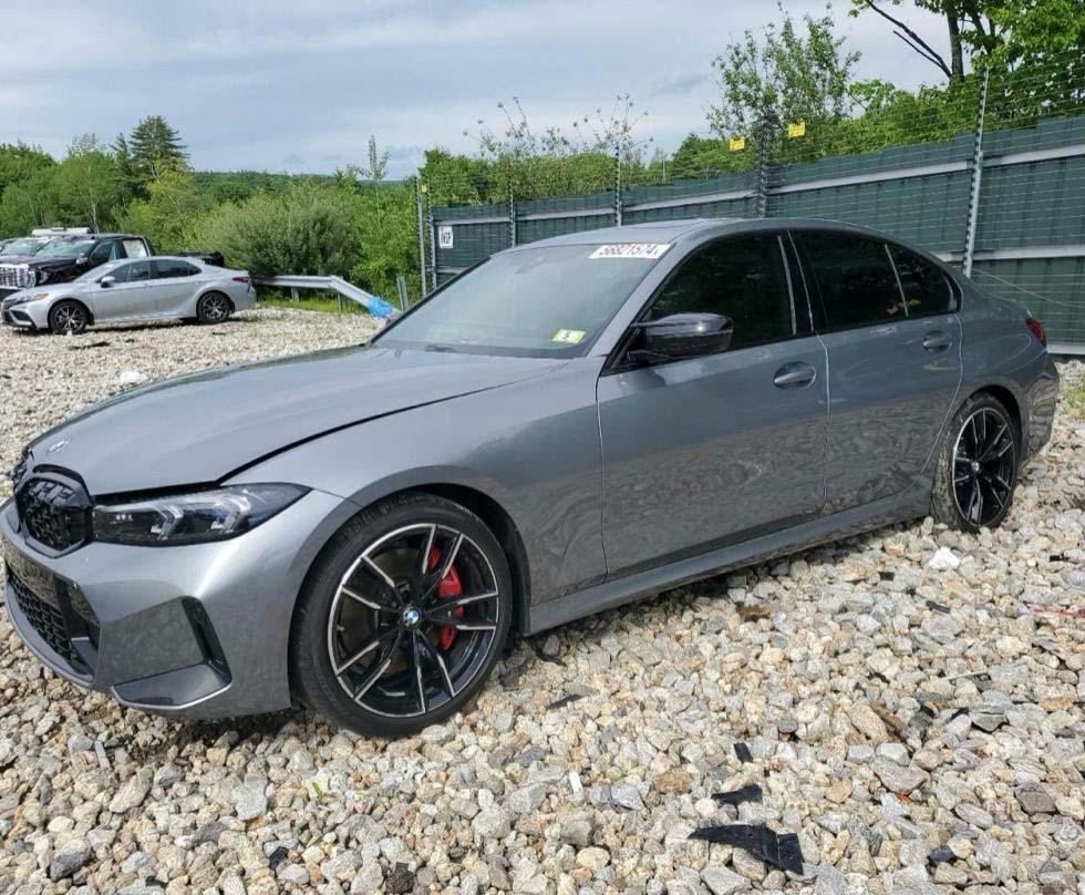 BMW M340 2024 Gray vin: 3MW49FF02R8E46944