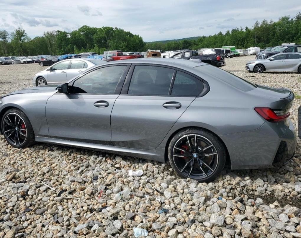 BMW M340 2024 Gray vin: 3MW49FF02R8E46944