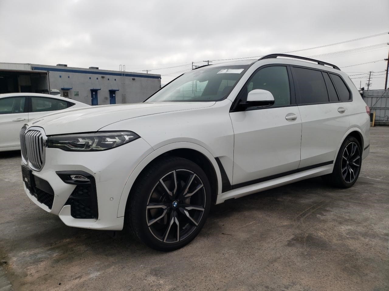 BMW X7 2020 White vin: 5UXCW2C53KL083406