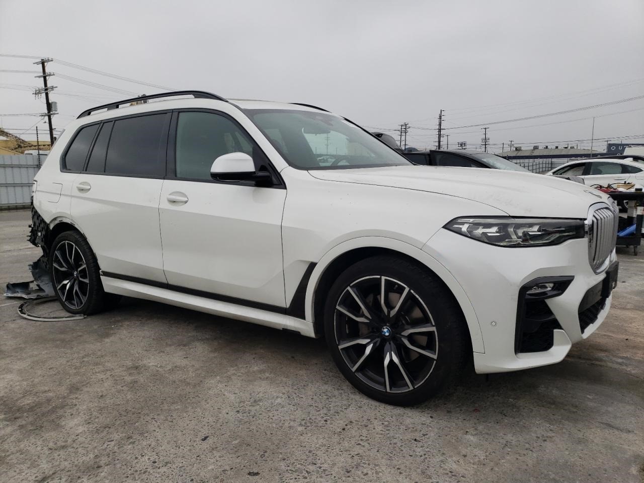 BMW X7 2020 White vin: 5UXCW2C53KL083406