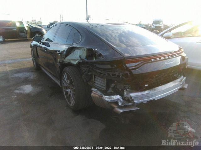 Porsche Panamera 2021 Black vin: WP0AJ2A70ML112147