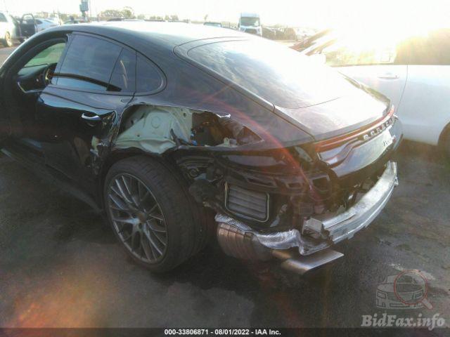 Porsche Panamera 2021 Black vin: WP0AJ2A70ML112147