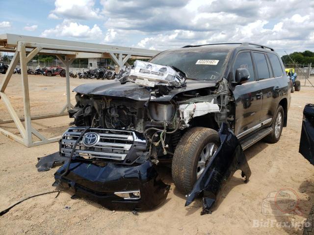 Toyota Land Cruiser 2019 Black vin: JTMCY7AJXK4080926