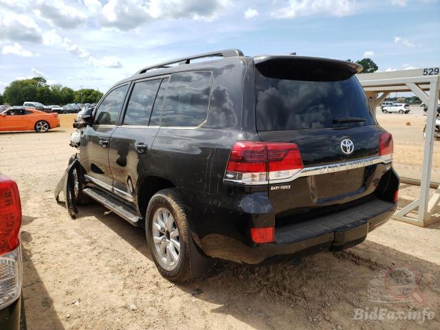 Toyota Land Cruiser 2019 Black vin: JTMCY7AJXK4080926