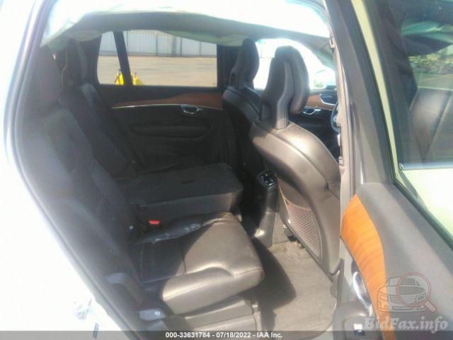 Volvo Xc90 2021 White vin: YV4BR0CK6M1764007