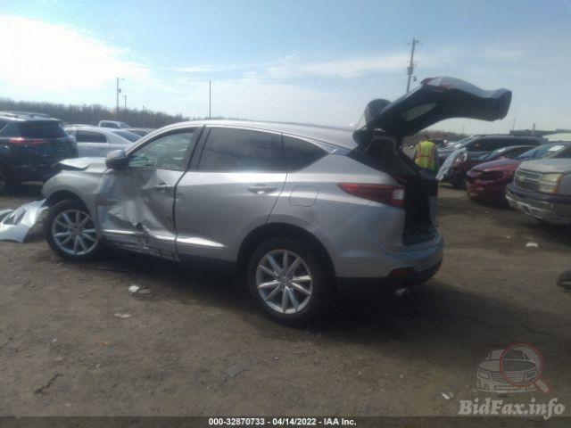 Acura Rdx 2019 Gray vin: 5J8TC2H34KL036288