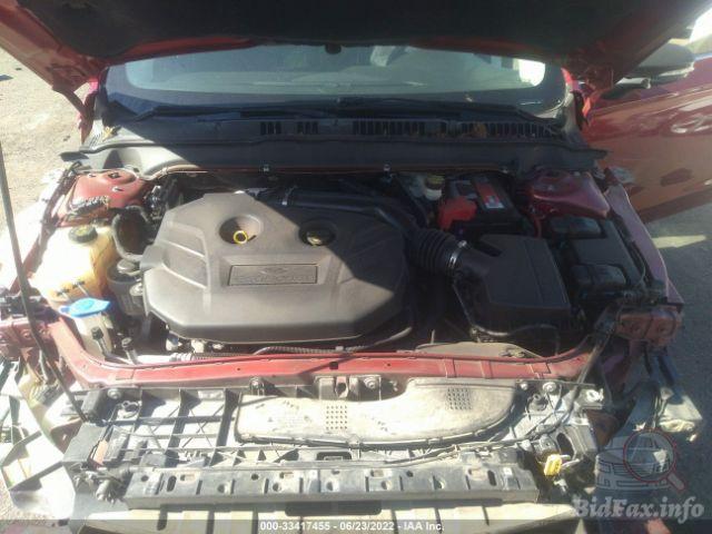 Ford Fusion 2016 Red vin: 3FA6P0K96GR263353