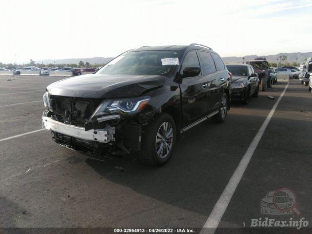 Nissan Pathfinder 2020 Black vin: 5N1DR2AN9LC631809